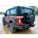 Mahindra Thar Rear Bumper Model-RM | Compatible with brake lights and Number plate - Image 2