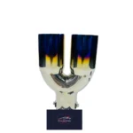 Universal HKS Dual Tip | Exhaust Muffler Dual Tip - Image 3