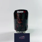 Akrapovic Exhaust Tip | Red Forged Carbon Single Tip - Image 3