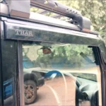 Mahindra Thar Door Visor | Rain and Wind Deflector | Premium ABS Set - Image 3