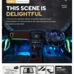 Mahindra Scorpio "N" OEM Ambient Light Kit (2022+) | CARDI K4 (18-Piece Set) - Image 3