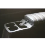 Mahindra Thar Rear Arm Rest | Premium Leather Finish with Storage, Cup-Holders and USB-Ports - Image 3