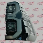 Toyota Hilux RGB Matrix Tail Lights – Full Smoked Finish | Remote Controlled - Image 3