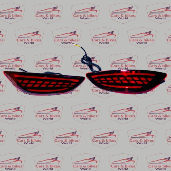 Hyundai Verna LED Rear Reflector Lights | Premium Upgrade Fits for 2012–2017 Models