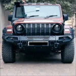 Mahindra Thar Front Metal Bumper | MX-Model Heavy-Duty Off-Road Bumper - Image 3