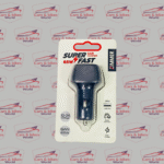 Super Fast Car Charger (65W) – Zimmer charger (White & Matte Black) - Image 4