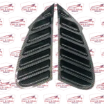 Rear Window Louvers for Suzuki Baleno & Toyota Glanza (2022+, Black/Carbon) - Image 3