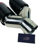 Akrapovic Exhaust Tip | Gloss Carbon Dual Tip - Image 4