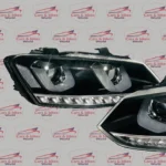 Polo UU-Style LED Headlights with DRL | Aftermarket Upgrade - Image 4