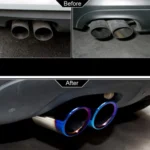 Universal HKS Dual Tip | Exhaust Muffler Dual Tip - Image 5