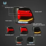 Volkswagen Polo Audi-Q2 Style LED Tail Lights | Aftermarket - Image 6
