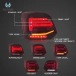 Volkswagen Polo Audi-Q2 Style LED Tail Lights | Aftermarket - Image 7