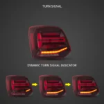 Volkswagen Polo Audi-Q2 Style LED Tail Lights | Aftermarket - Image 8