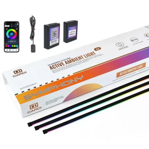 CARDI K3 Active Ultra Ambient RGB LED Interior Lights - 18 Pieces
