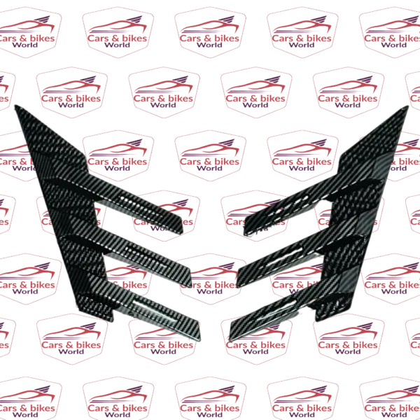 Rear Windshield Spoiler Fins | Universal Fit with Colors Options