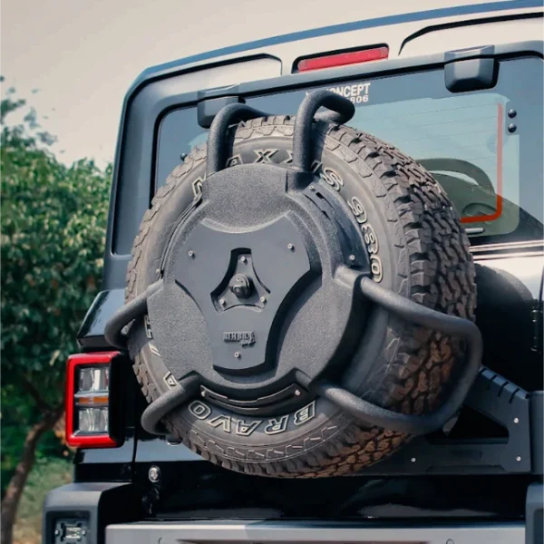 Thar Roxx – Bimbra I2 Stepney Cover | Heavy-Duty Metal Wheel Cover