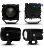 Liu Hjg Laser Cannon – 3 Inch Universal Laser Projector (White & Yellow) - Image 2