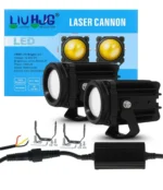 Liu Hjg Laser Cannon – 3 Inch Universal Laser Projector (White & Yellow)