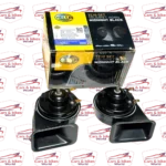 Hella TE10 Trumpet Horn Set | Midnight Black (2 Units) - Image 2