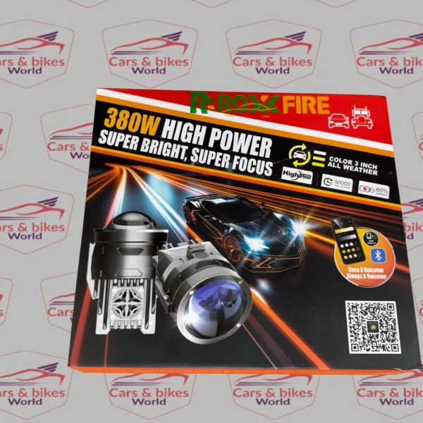 R-ROXX FIRE 380W High Power 3-Inch LED Fog Lamp Projector