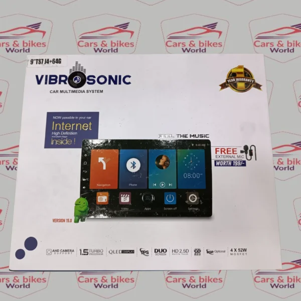 VIBROSONIC 9" TS7 Premium Car Multimedia System (4GB + 64GB)