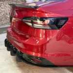 Virtus And Slavia 4-Fin Rear Bumper Diffuser | Aftermarket Upgrade - Image 2